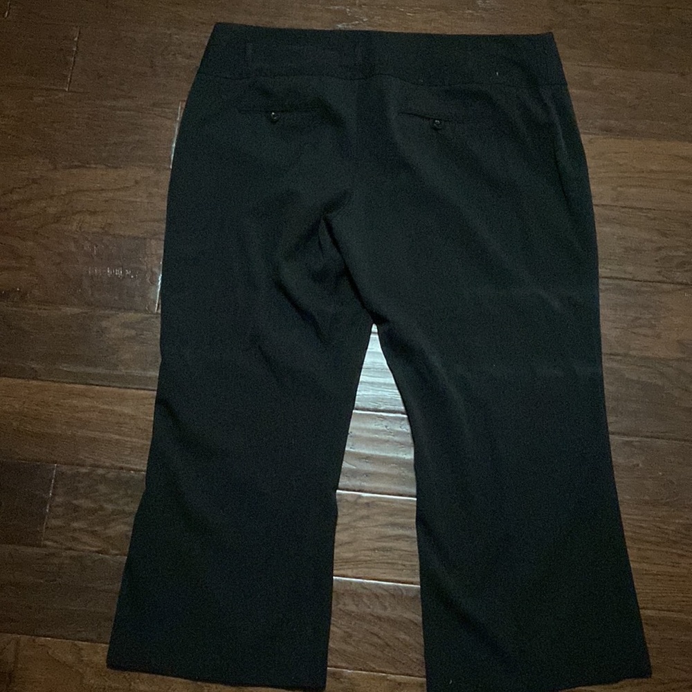 Maurices 24 reg length black very nice dress slacks